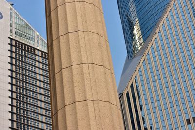 Low angle view of modern building