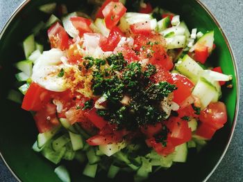 Close-up of salad