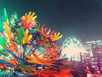 View of ferris wheel against sky