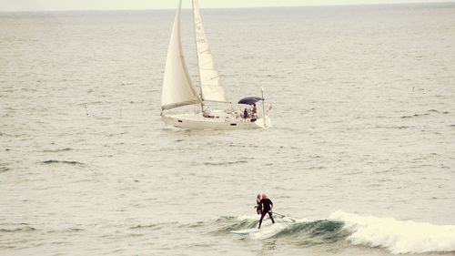 People on beach