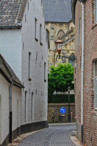 Street amidst buildings in city