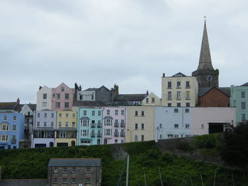 View of church against cloudy sky