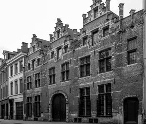 Low angle view of old building