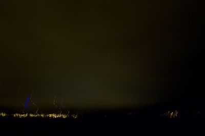 Close-up of sky at night