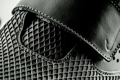 Close-up view of blinds