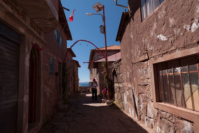 Street amidst buildings in city