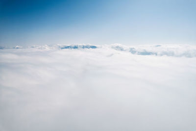 Low angle view of clouds in sky