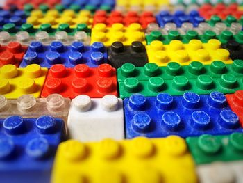 Close-up of colorful candies