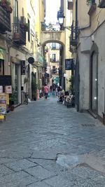 Street amidst buildings in city