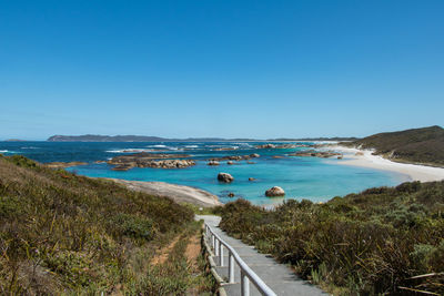 Scenic view of beach