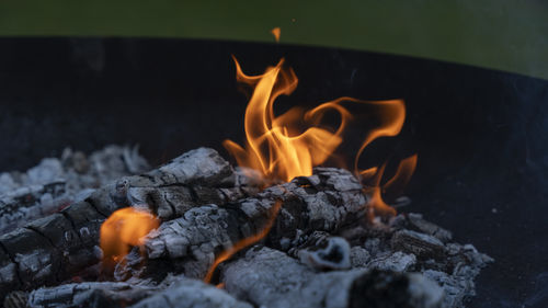 burning