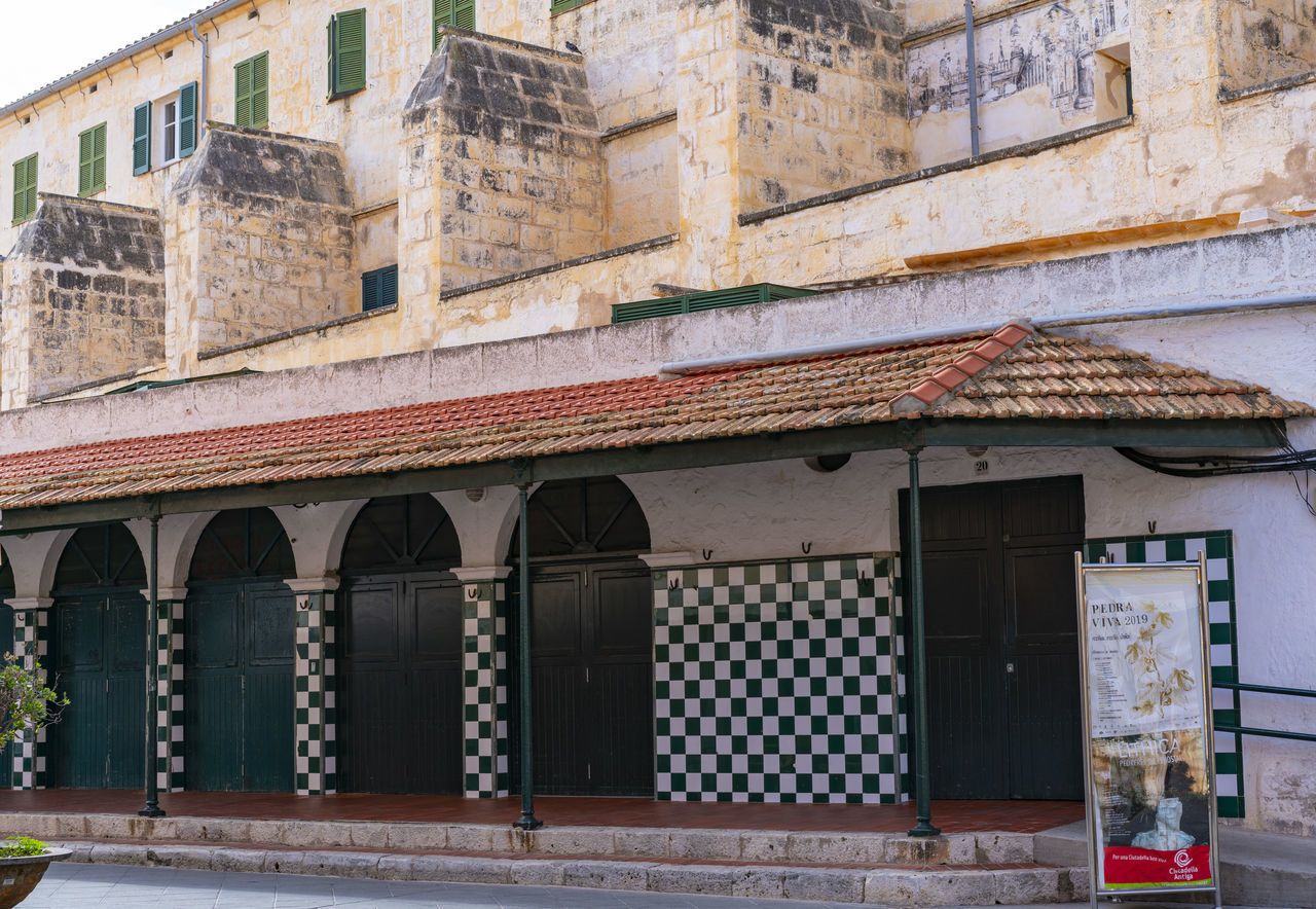 FACADE OF OLD BUILDING