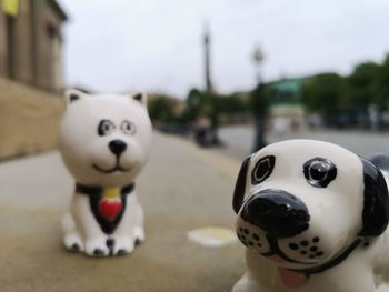 Close-up of stuffed toy on table