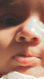 Close-up portrait of baby