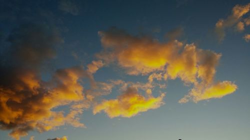 Low angle view of sky