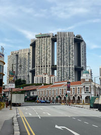 Weird architecture near chinatown, singapore. 