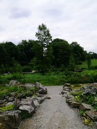 Scenic view of river against sky