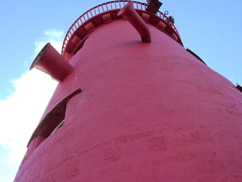 Low angle view of built structure against sky