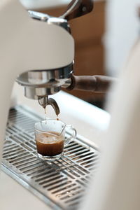 Close-up of coffee cup