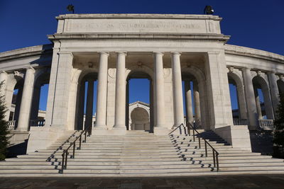 Low angle view of staircase