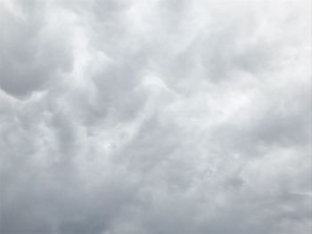 Low angle view of storm clouds in sky