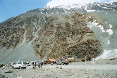 Scenic view of mountains