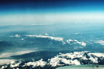 Aerial view of landscape