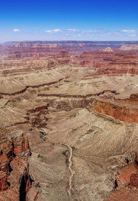 Scenic view of dramatic landscape