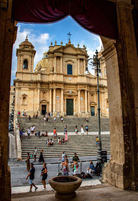 La cattedrale noto sicilia 2022