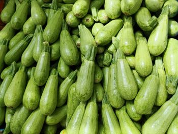 Full frame shot of vegetables at market stall