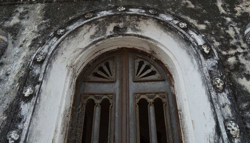 Low angle view of old building