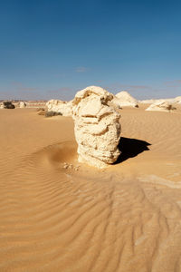 White desert in western egypt taken in january 2022