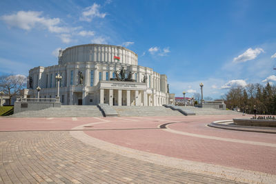View of historical building against sky