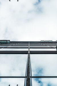 Low angle view of built structure against sky