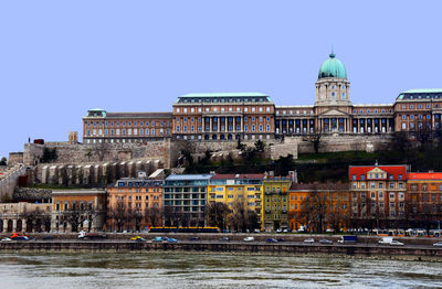 Buildings at waterfront