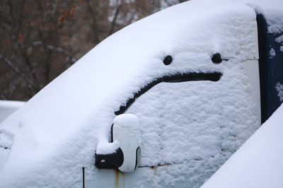 Close-up of snow