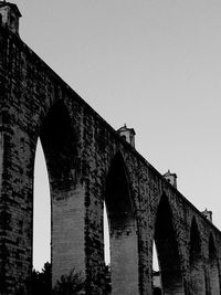 Low angle view of old building