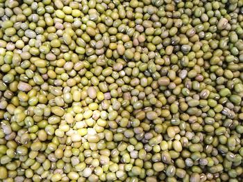 Full frame shot of mung beans