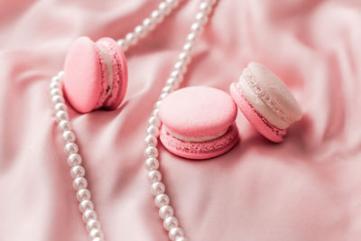 Close-up of pills on table