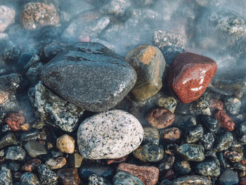 Full frame shot of rocks