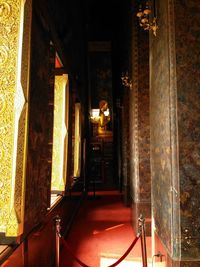 Corridor of building