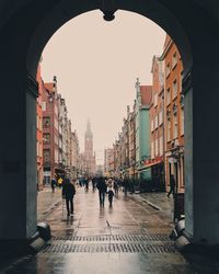 Buildings in city