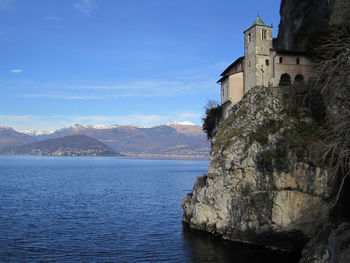 Scenic view of calm sea against sky