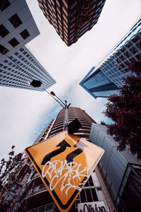 Low angle view of building against sky