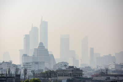 Buildings in city