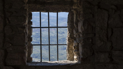 Low angle view of window