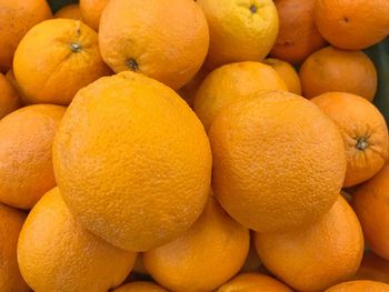 Full frame shot of oranges
