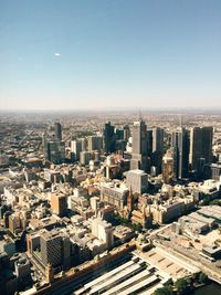 Aerial view of cityscape