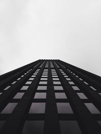 Low angle view of modern building