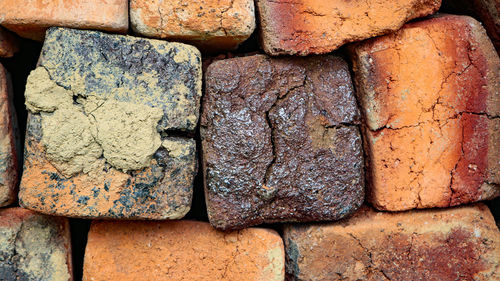 Full frame shot of rusty metal